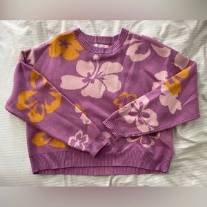 PacSun Floral 90s Sweater
